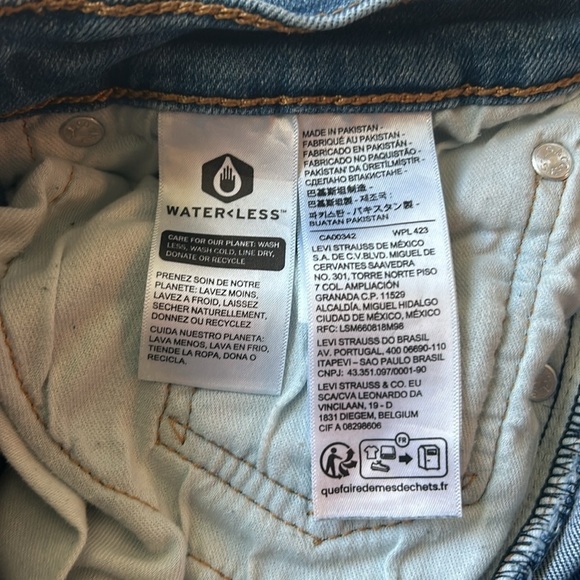 Men’s Light Wash 505 Straight Leg Levi’s - Picture 8 of 9